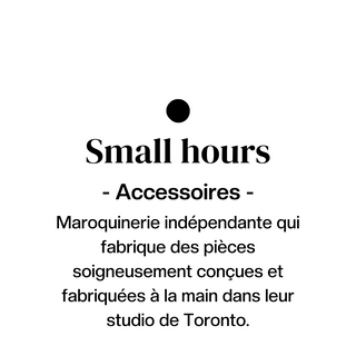 SMALL HOURS