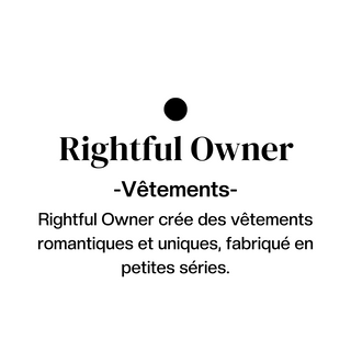RIGHTFUL OWNER
