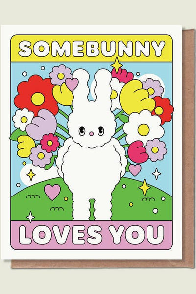 EPEE LAPIN STUDIO Greeting Card - Somebunny Loves You