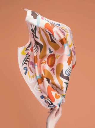 DORA NOLA Small Silk Scarf - Elle