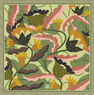 DORA NOLA Small Silk Scarf - Nana