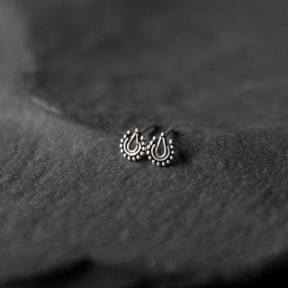 NOIR KALA Boucles d'Oreilles Drop - Argent