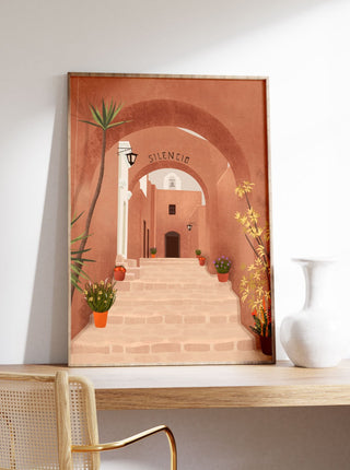 ITSFUNNYHOWWW Poster - Monasterio de Santa Catalina 