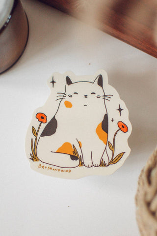 BRUSH &amp; BIRD Grumpy Cat Sticker