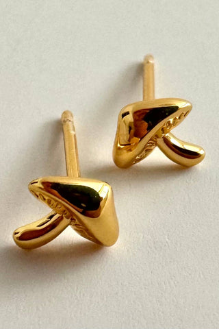 NAMASTE JEWELRY Clous d'Oreilles Champignon