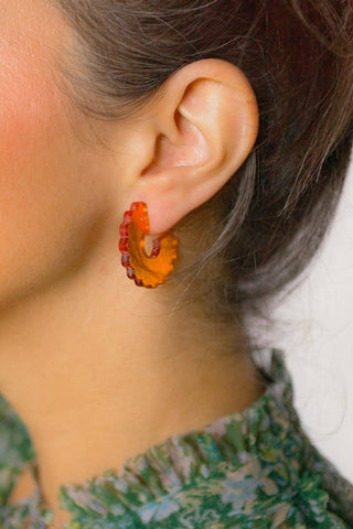 DCONSTRUCT Boucles d'Oreilles Festoncle Petit Créole