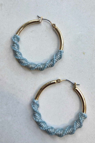RAÏZ Boucles d'Oreilles Corda