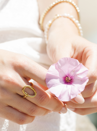 TWENTY COMPASS Bague Dolce Vita - Or