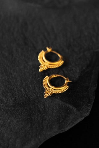 NOIR KALA Divine Hoops
