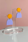 Orange mangue | Lilas pastel