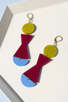 Chartreuse green | Merlot red | Cornflower blue