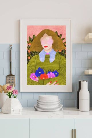 VIVIAN SOFIA Affiche Fleurs en Irlande