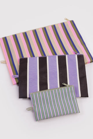 BAGGU Go Pouch - Candy Shop Stripes