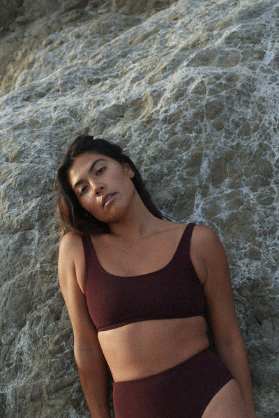 OTHERSEA BIKINI Gaia Bikini Top - Cassis