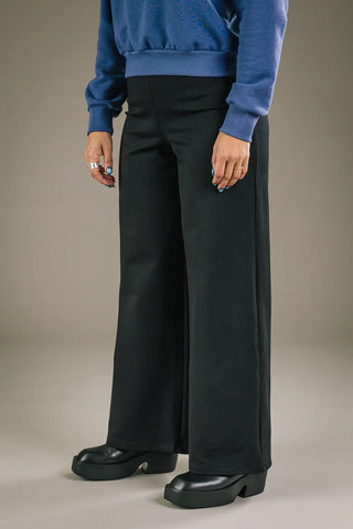 MERCEDES MORIN Flare Pants - Black