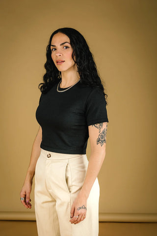 MERCEDES MORIN Perfect T-shirt - Black