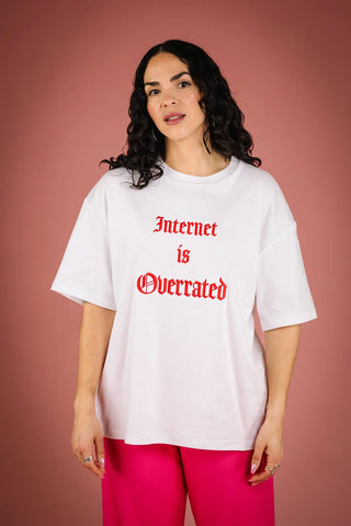 MERCEDES MORIN T-shirt The Internet Is Overrated