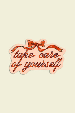 ARTBABY &amp; CO. Take Care of Yourself Sticker