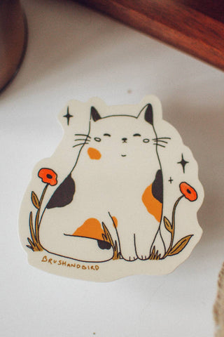 BRUSH &amp; BIRD Grumpy Cat Sticker