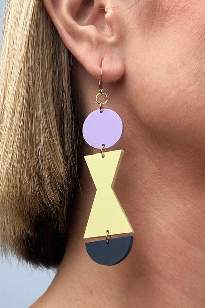 COMBINIST GOOD Abstract Earrings