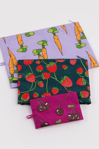 BAGGU Go Pouch - Carrot and Fruits