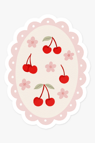 MARIE-LISE Sticker - Vintage Cherry Seal