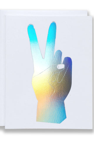 BANQUET WORKSHOP Carte Hologramme Paix