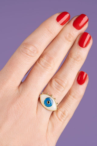 COUCOU SUZETTE Bague Humeur Oeil