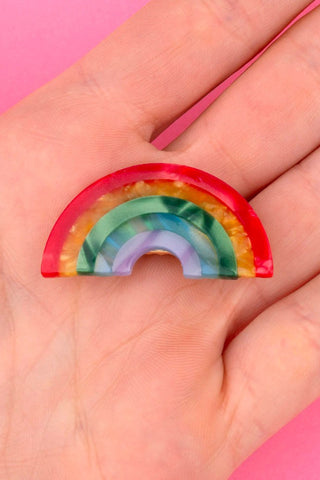 COUCOU SUZETTE Barrette Arc-en-ciel