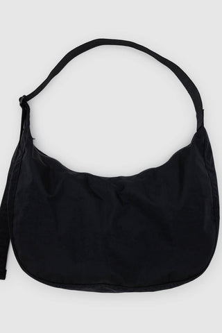 BAGGU Sac Large Crescent Nylon - Noir