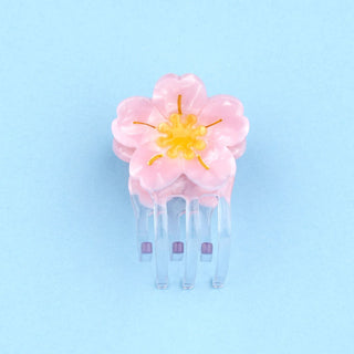 COUCOU SUZETTE Mini Pince à Cheveux - Sakura, parfaite idée de cadeau pour femme.