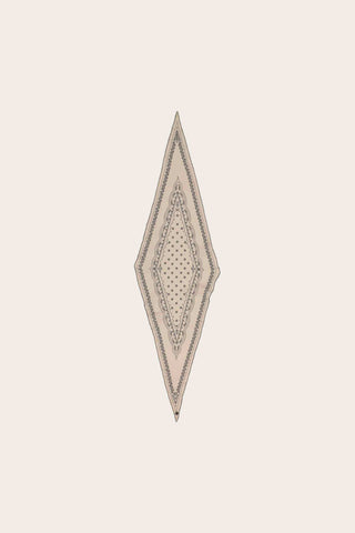 FRAAS Diamond Paisley Pattern Scarf