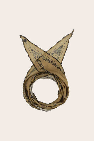 FRAAS Diamond Paisley Pattern Scarf