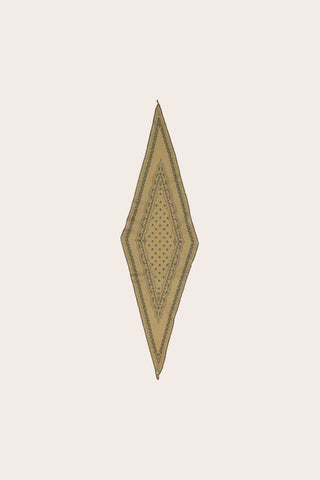 FRAAS Diamond Paisley Pattern Scarf