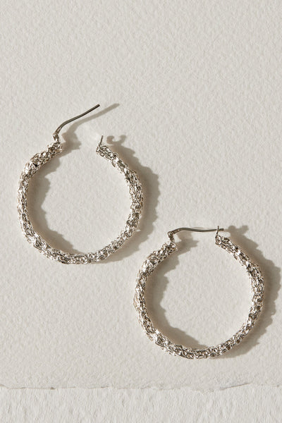 CAMILLETTE Large Amalgam Rings - Silver