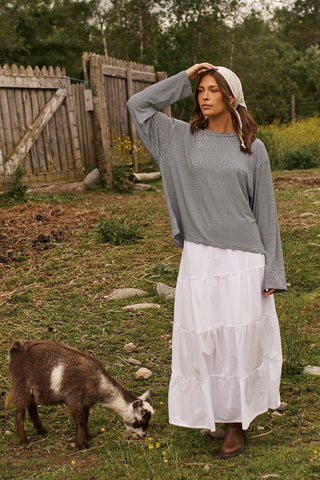 DAILYSTORY Anaé Long-Sleeve Sweater