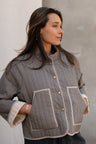 Taupe Stripe