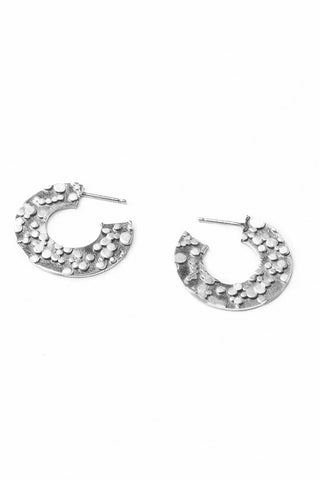 MICHELLE KEMP Boucles d'Oreilles Castual - Argent