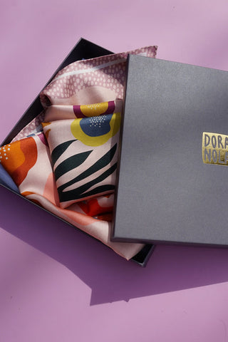 DORA NOLA Silk Scarf 90 - She/Her