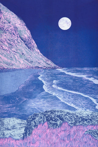 KIBLIND Poster Manon Diemer - Blue Euphoria