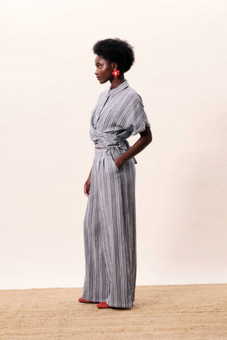 FRNCH PARIS Metis Pants - Denim Blue