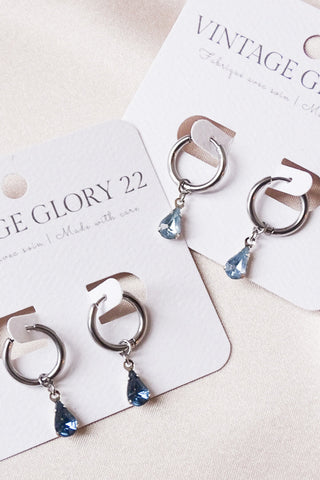 VINTAGE GLORY Boucles d'Oreilles Olivia Argenté
