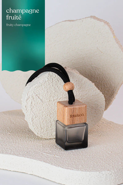 FEU & CO. Car Diffuser - Fruity Champagne