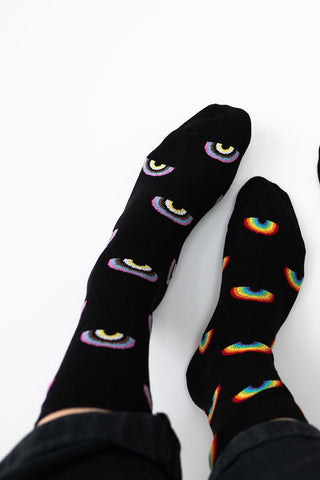 FRIDAY SOCKS CO. Chaussettes - Arc-en-Ciel Inclusif