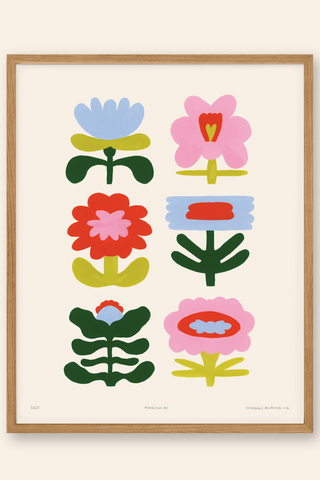 ANNE JULIE DUDEMAINE Flowering Poster 1