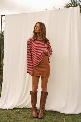 DAILYSTORY Anaé Long-Sleeve Sweater