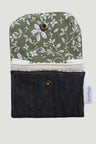 Raw Jeans - Green Flowers