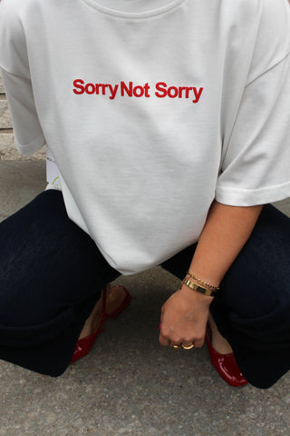 SAULE T-Shirt Féministe - Blanc