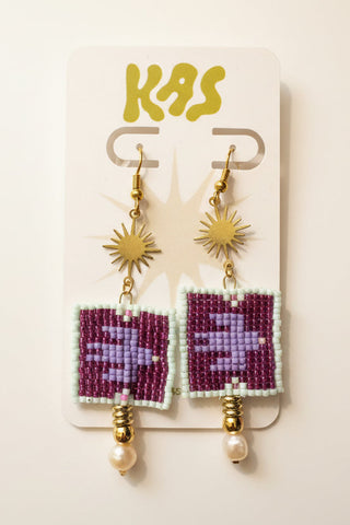 KAS Boucles d'Oreilles Plumette