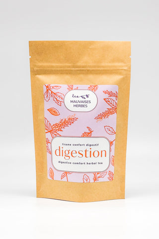 LES MAUVAISES HERBES Tisane Digestion - Confort Digestif
